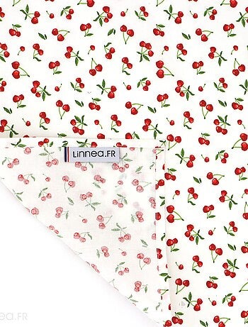 Nappe enduite CERISES Rectangulaire