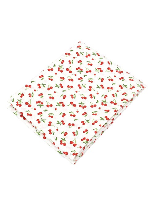 Nappe enduite CERISES Rectangulaire - Kiabi