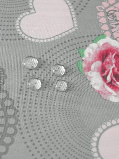 Nappe enduite esprit floral - Kiabi