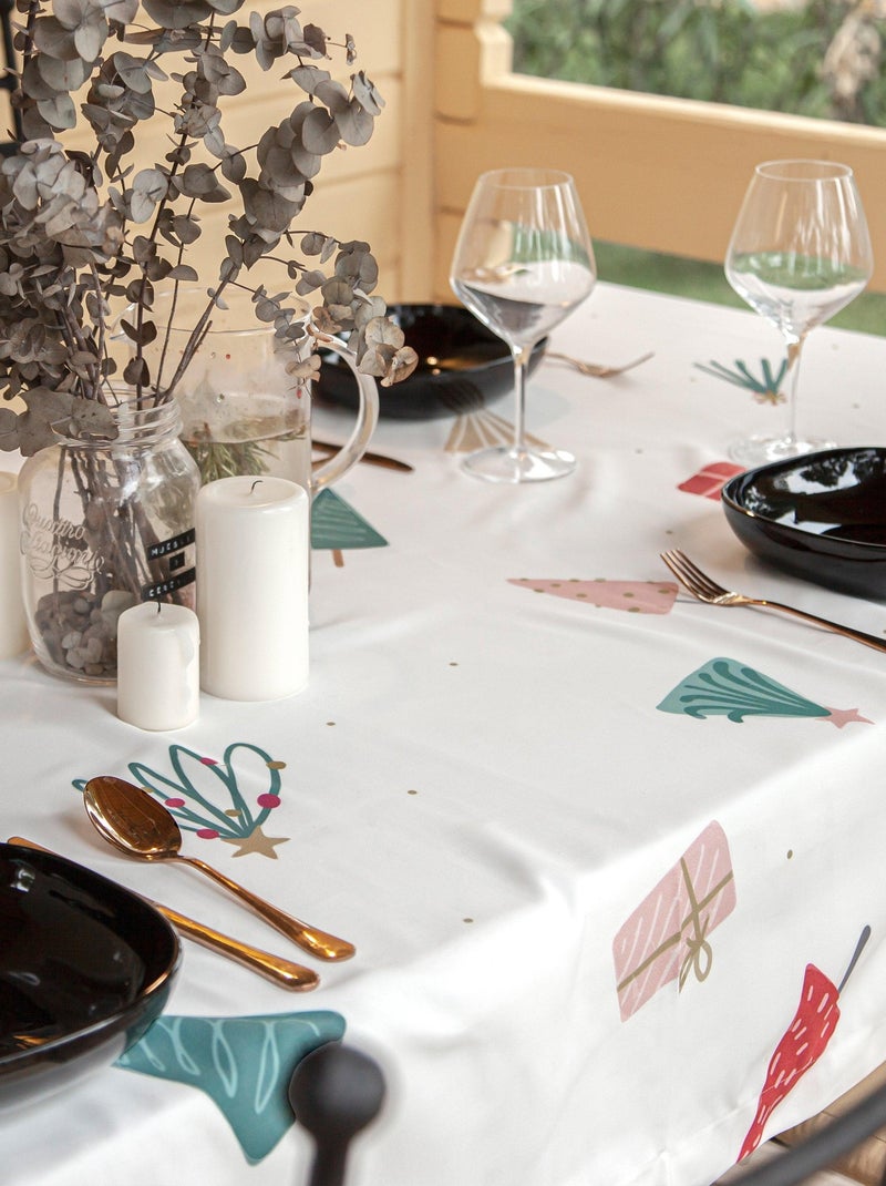 Nappe Holly jolly "Happyfriday" Blanc - Kiabi