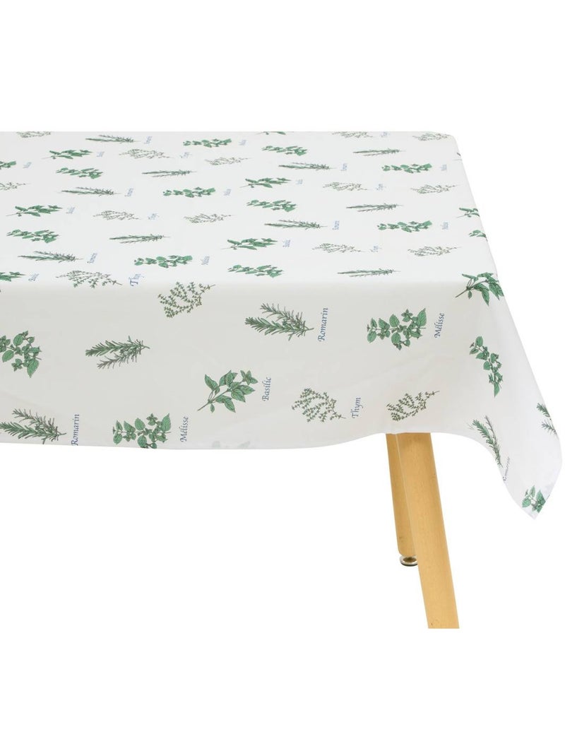 Nappe imprimé aromates GARRIGUE Vert clair - Kiabi