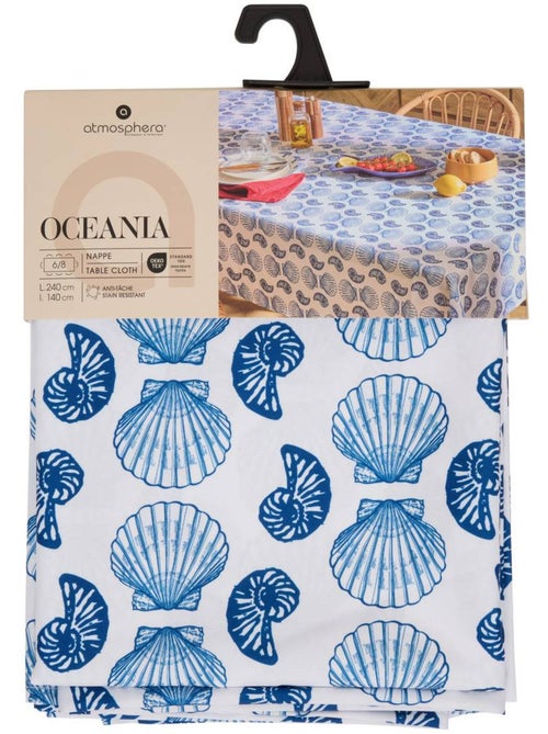 Nappe imprimé coquillages oceania - Kiabi Nappe imprimé coquillages oceania - Kiabi