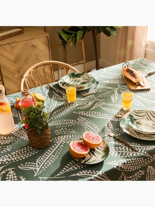 Nappe imprimé feuilles tropical - Kiabi