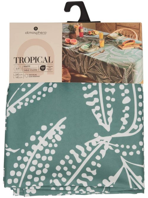 Nappe imprimé feuilles tropical - Kiabi