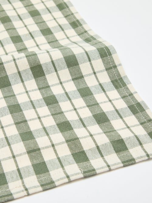 Nappe imprimée à carreaux (150x250 cm) - Kiabi Home - Kiabi