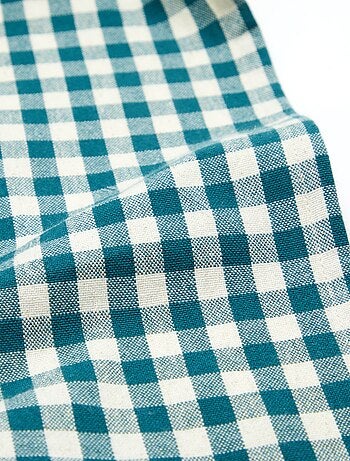 Nappe imprimée à carreaux