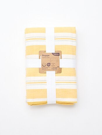 Nappe imprimée à carreaux