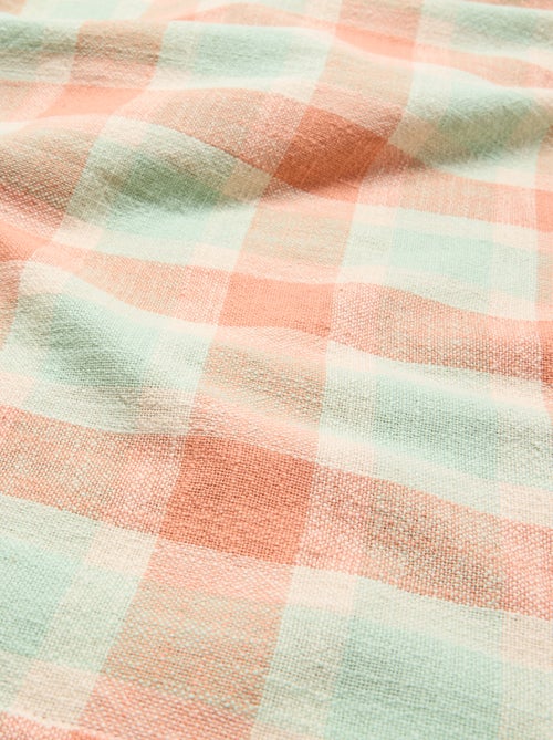 Nappe imprimée à carreaux - Kiabi