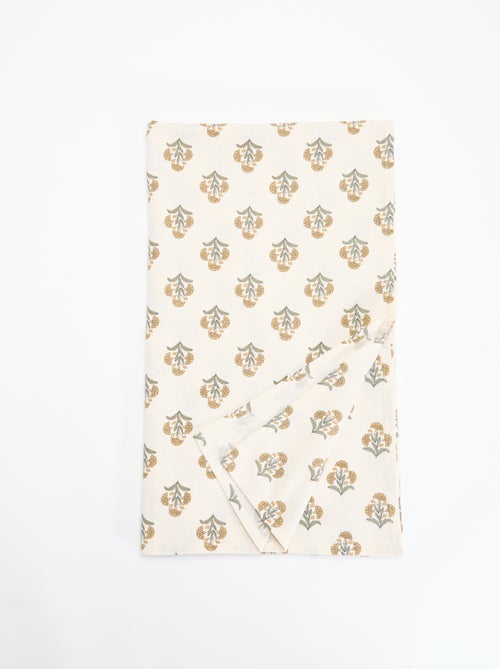 Nappe imprimée à fleurs 150x250 cm - Kiabi