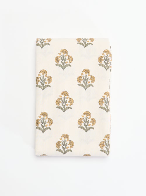 Nappe imprimée à fleurs 150x250 cm - Kiabi