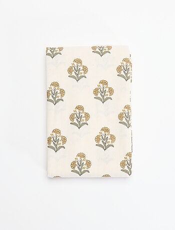 Nappe imprimée à fleurs