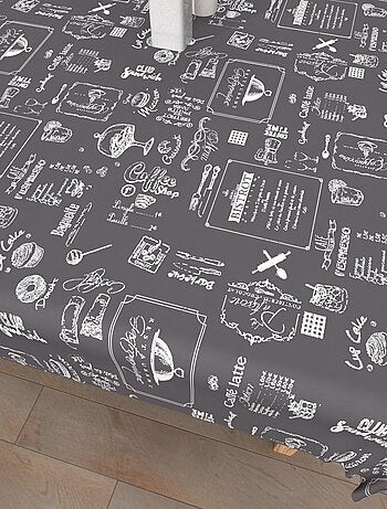 Nappe imprimée anti-tâches COFFEE, par Soleil d'Ocre