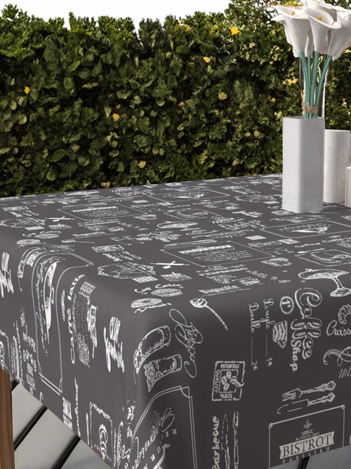 Nappe imprimée anti-tâches COFFEE, par Soleil d'Ocre - Kiabi