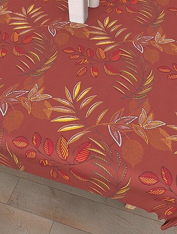 Nappe imprimée anti-tâches FLORES, par Soleil d'Ocre