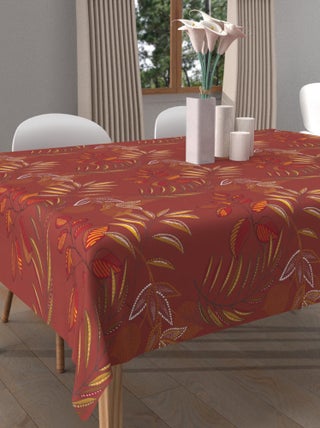Nappe imprimée anti-tâches FLORES, par Soleil d'Ocre