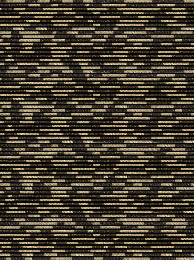 Nappe impriméé anti-tâches GOLD, par Soleil d'Ocre Noir - Kiabi