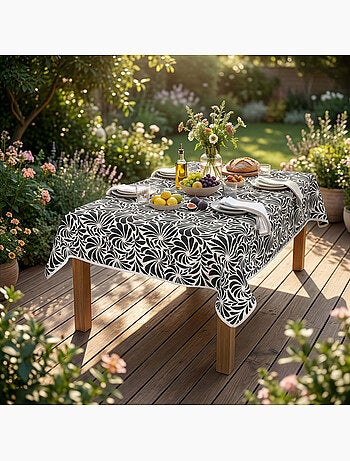 Nappe imprimée anti-tâches HARMONIA, par Soleil d'Ocre