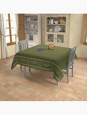 Nappe imprimée anti-tâches LUBERON, par Soleil d'Ocre