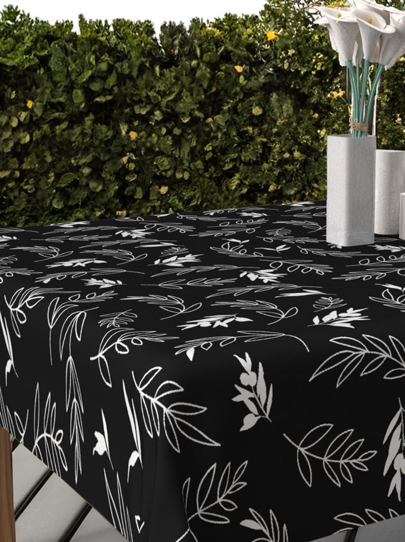 Nappe imprimée anti-tâches NEPTUNE, par Soleil d'Ocre Noir - Kiabi