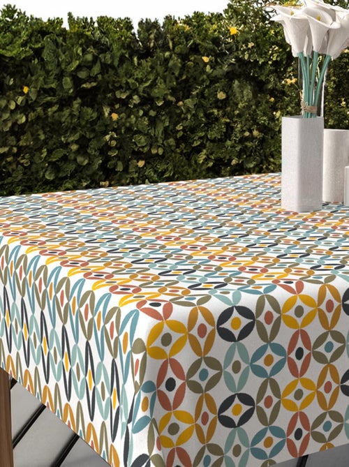 Nappe imprimée anti-tâches OURANOS, par Soleil d'Ocre - Kiabi