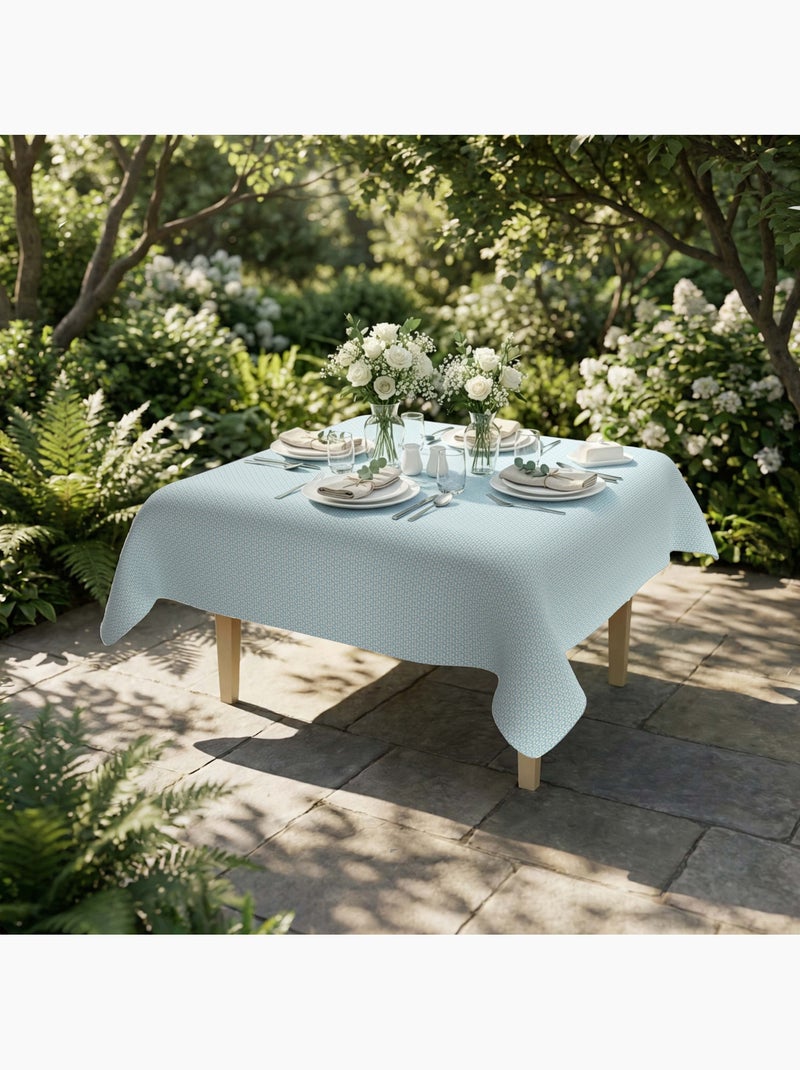 Nappe imprimée anti-tâches ROSALIA, par Soleil d'Ocre Bleu - Kiabi