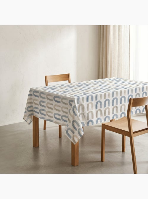 Nappe imprimée anti-taches style méditerranéen, motif Boho chic - Gamusi - Kiabi Nappe imprimée anti-taches style méditerranéen, motif Boho chic - Gamusi - Kiabi