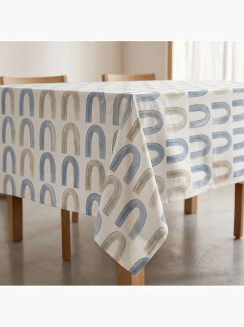 Nappe imprimée anti-taches style méditerranéen, motif Boho chic - Gamusi - Kiabi Nappe imprimée anti-taches style méditerranéen, motif Boho chic - Gamusi - Kiabi