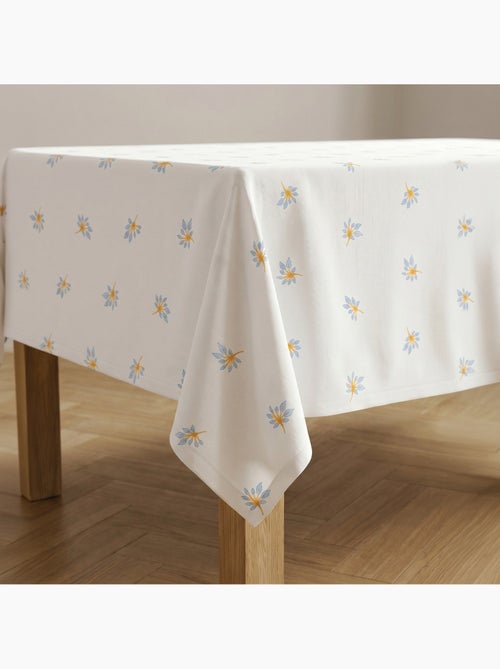 Nappe imprimée anti-taches style méditerranéen, motif floral - Gamusi - Kiabi Nappe imprimée anti-taches style méditerranéen, motif floral - Gamusi - Kiabi