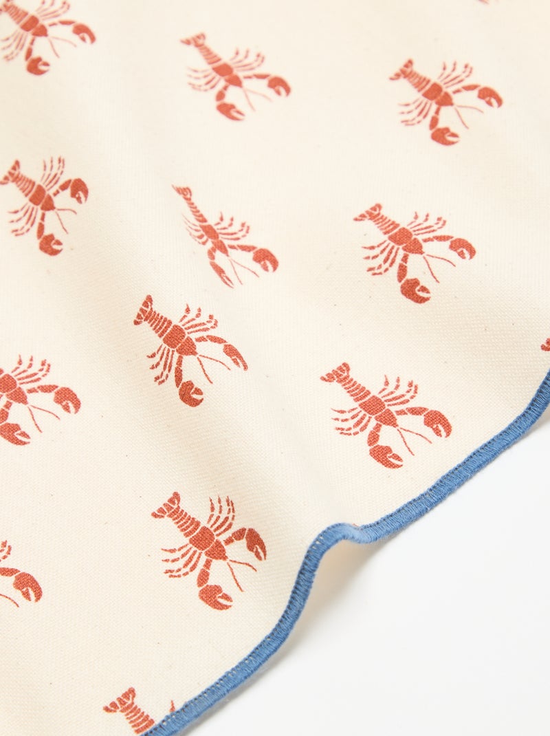 Nappe imprimée Beige - Kiabi