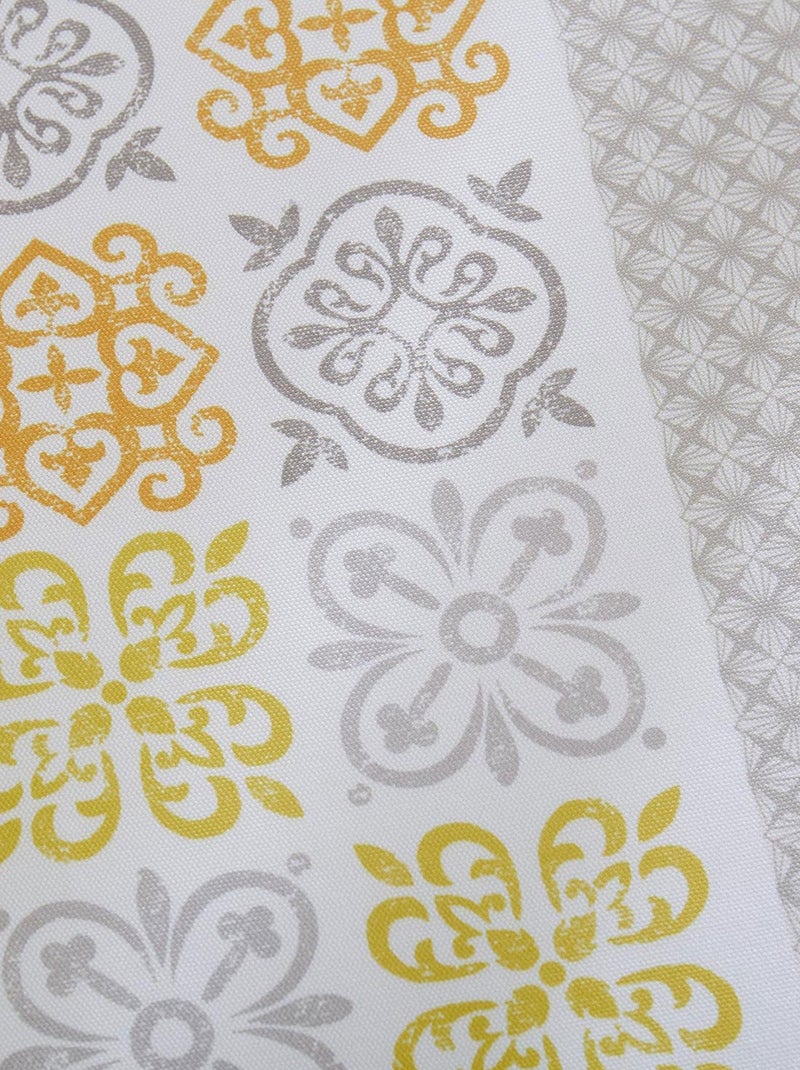 Nappe imprimée CARO Carré Gris - Kiabi