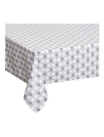 Nappe imprimée carreaux vintage
