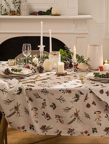 Nappe imprimée en métis, MAGIE DE NOËL