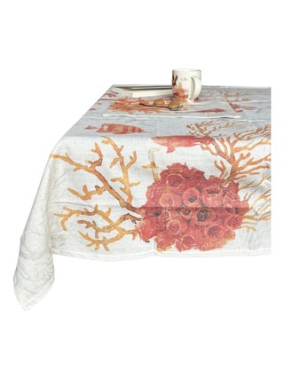 Nappe imprimée en polylin enduit