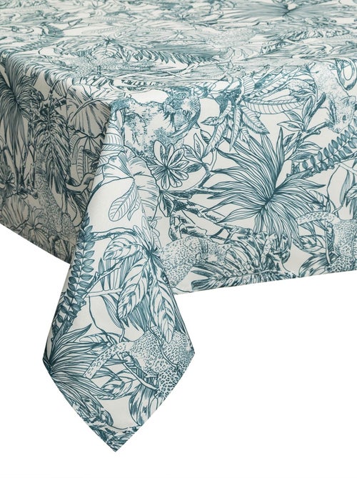 Nappe imprimée jungle anti-tâches - Kiabi Nappe imprimée jungle anti-tâches - Kiabi