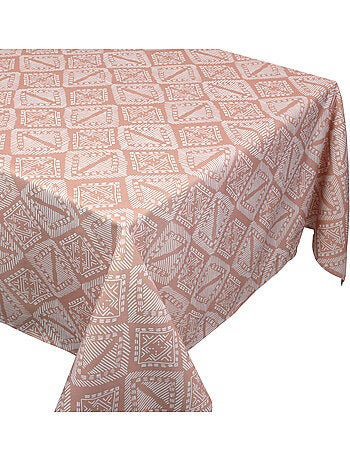 Nappe imprimée polyester BOHO Rectangulaire