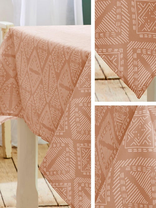 Nappe imprimée polyester BOHO Carré - Kiabi Nappe imprimée polyester BOHO Carré - Kiabi