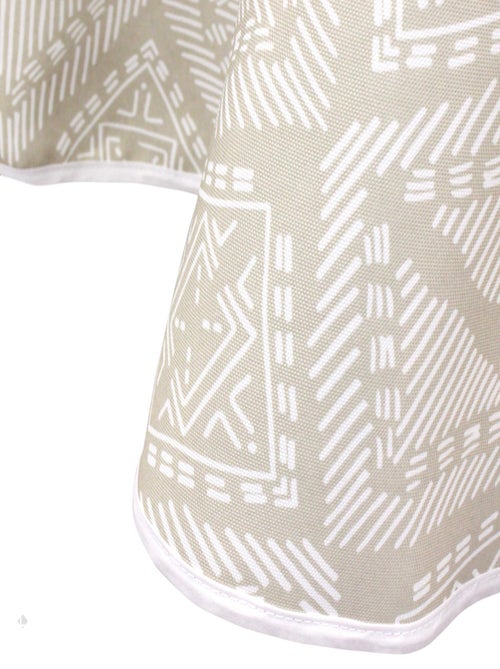 Nappe imprimée polyester BOHO Rond - Kiabi