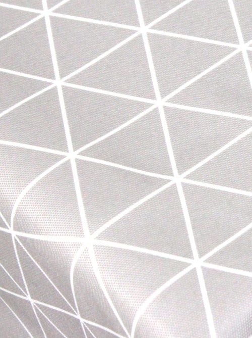 Nappe imprimée polyester PACO géométrique Carré - Kiabi
