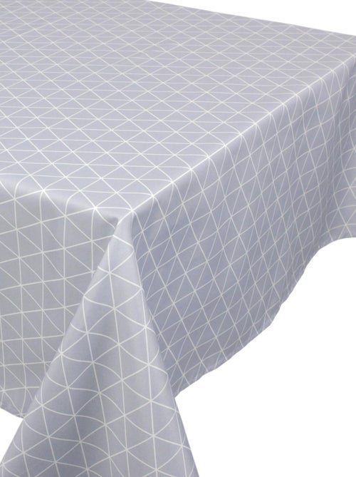 Nappe imprimée polyester PACO géométrique Carré - Kiabi