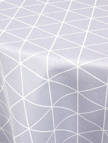 Nappe imprimée polyester PACO géométrique Ovale