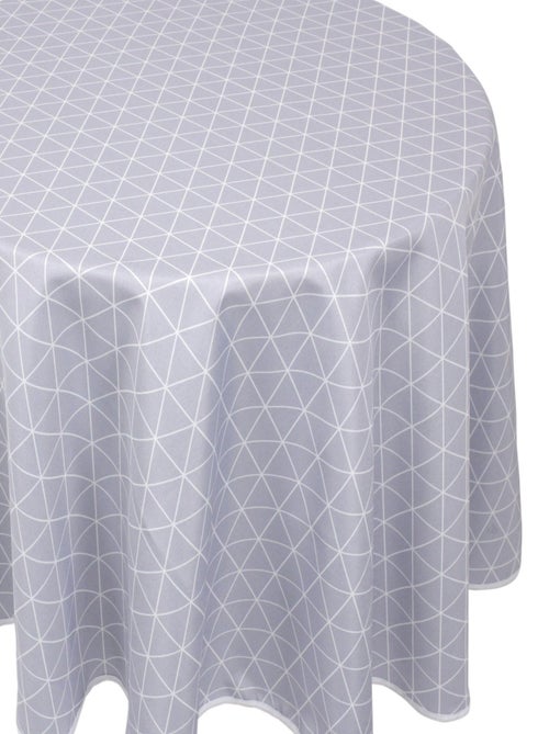 Nappe imprimée polyester PACO géométrique Ovale - Kiabi