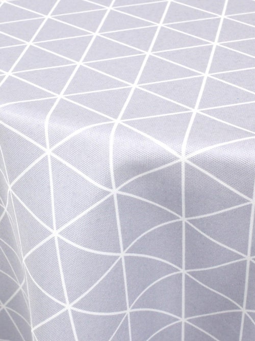 Nappe imprimée polyester PACO géométrique Ovale - Kiabi