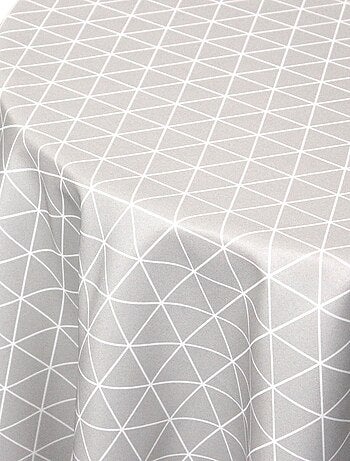 Nappe imprimée polyester PACO géométrique Rond