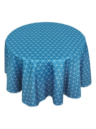 Nappe imprimée polyester PACO géométrique Rond