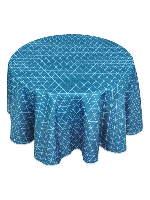 Nappe imprimée polyester PACO géométrique Rond - Kiabi