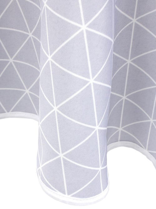 Nappe imprimée polyester PACO géométrique Rond - Kiabi