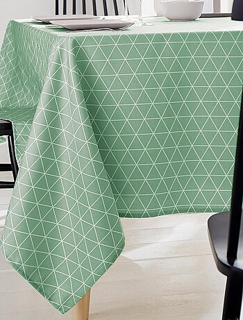 Nappe imprimée polyester PACO géométrique Rond