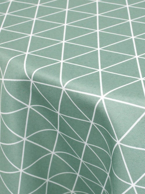 Nappe imprimée polyester PACO géométrique Rond - Kiabi