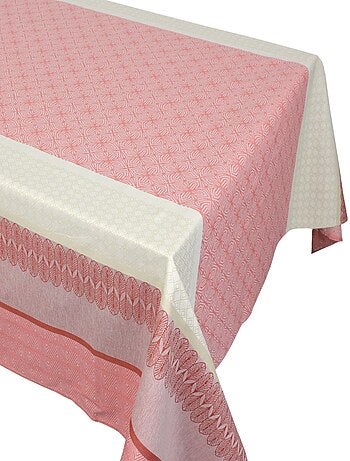 Nappe Jacquard enduction acrylique CHARLESTON Carré