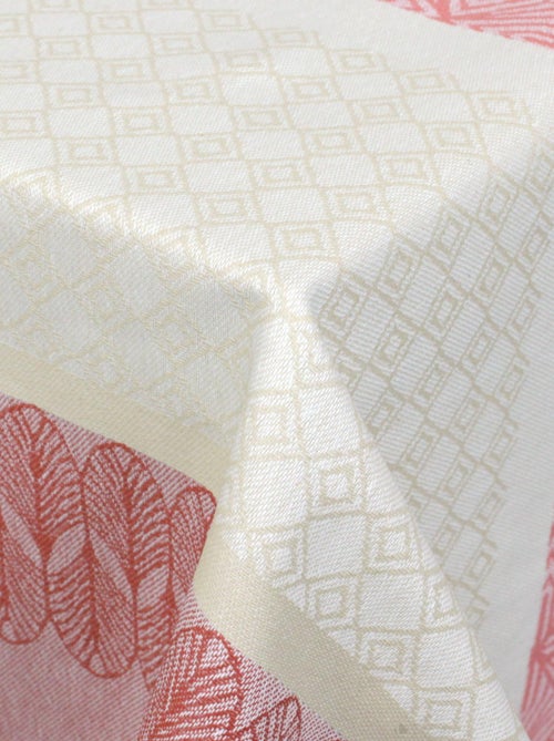 Nappe Jacquard enduction acrylique CHARLESTON Carré - Kiabi